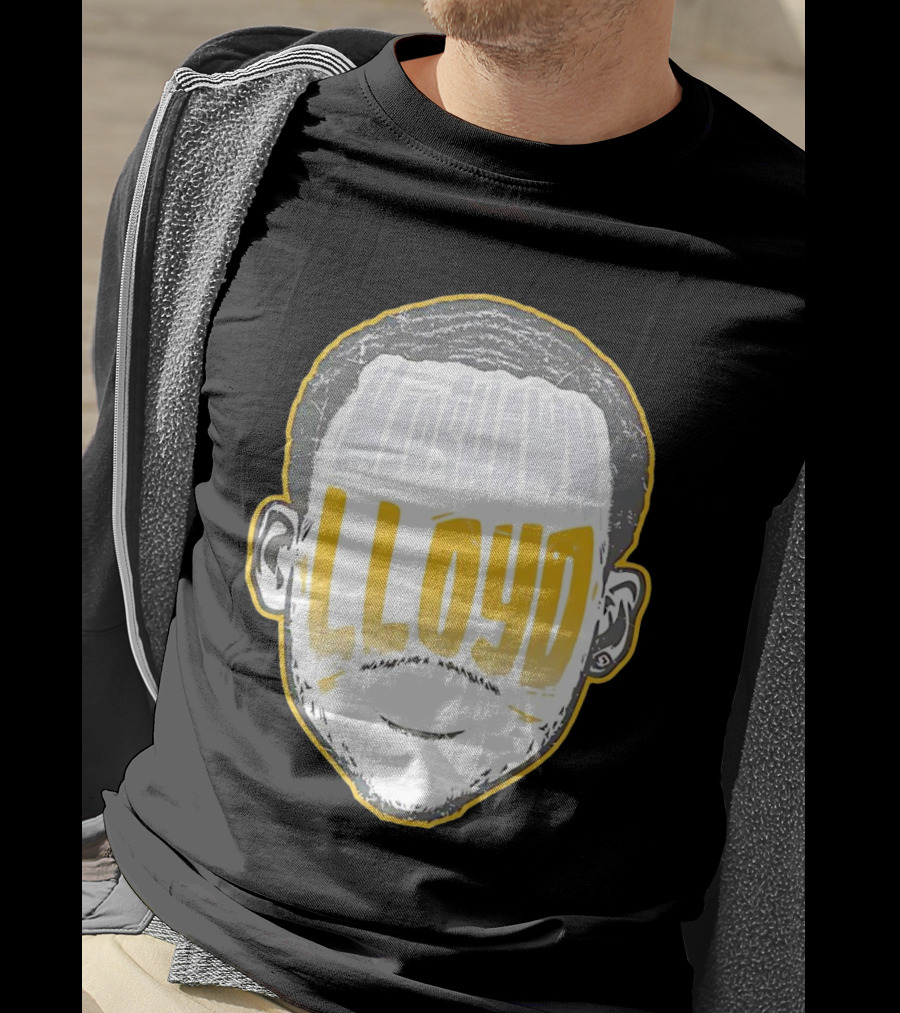 MarShawn Lloyd Face Illustration Football Packers Influence T-Shirt