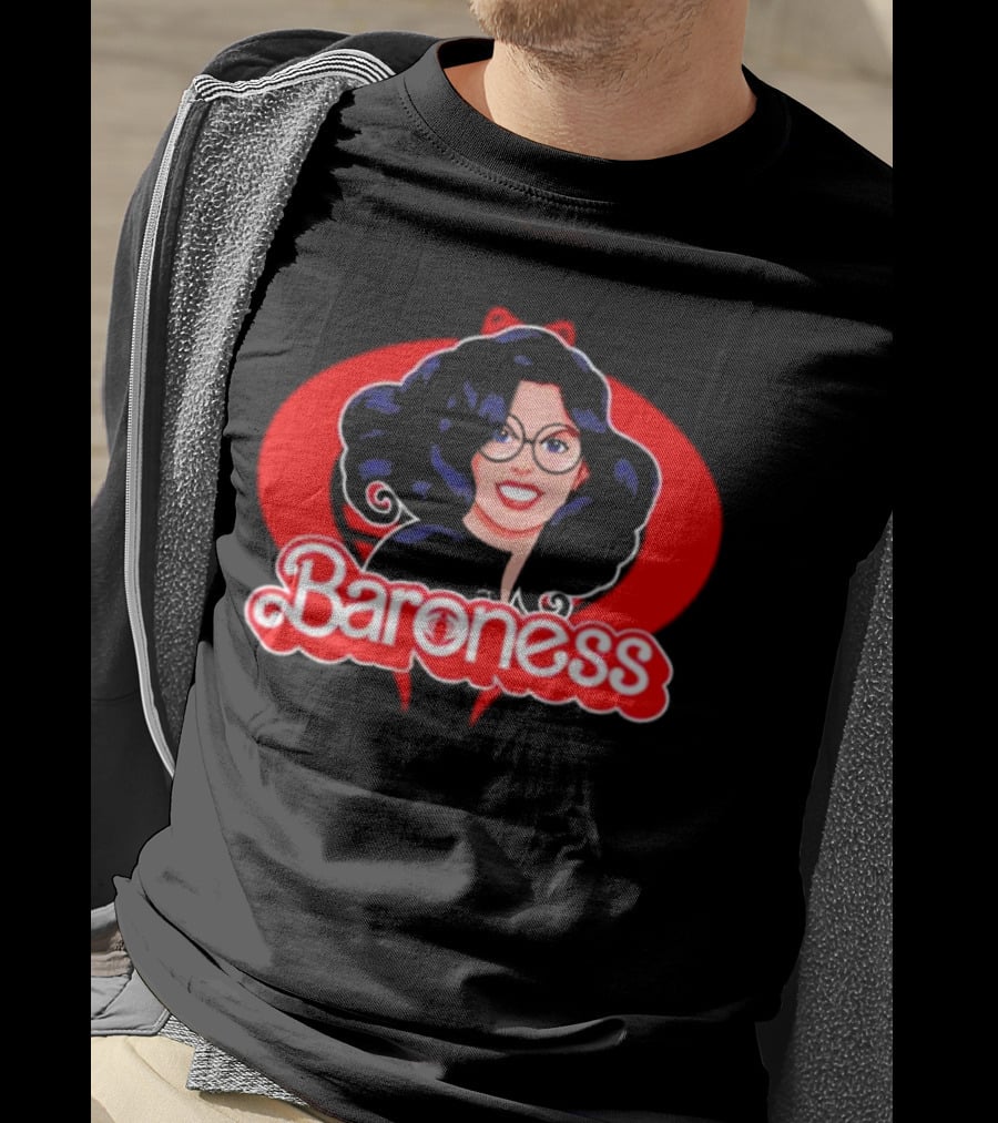 Baroness Cobra Femme Fatale Icon With Glasses T-Shirt