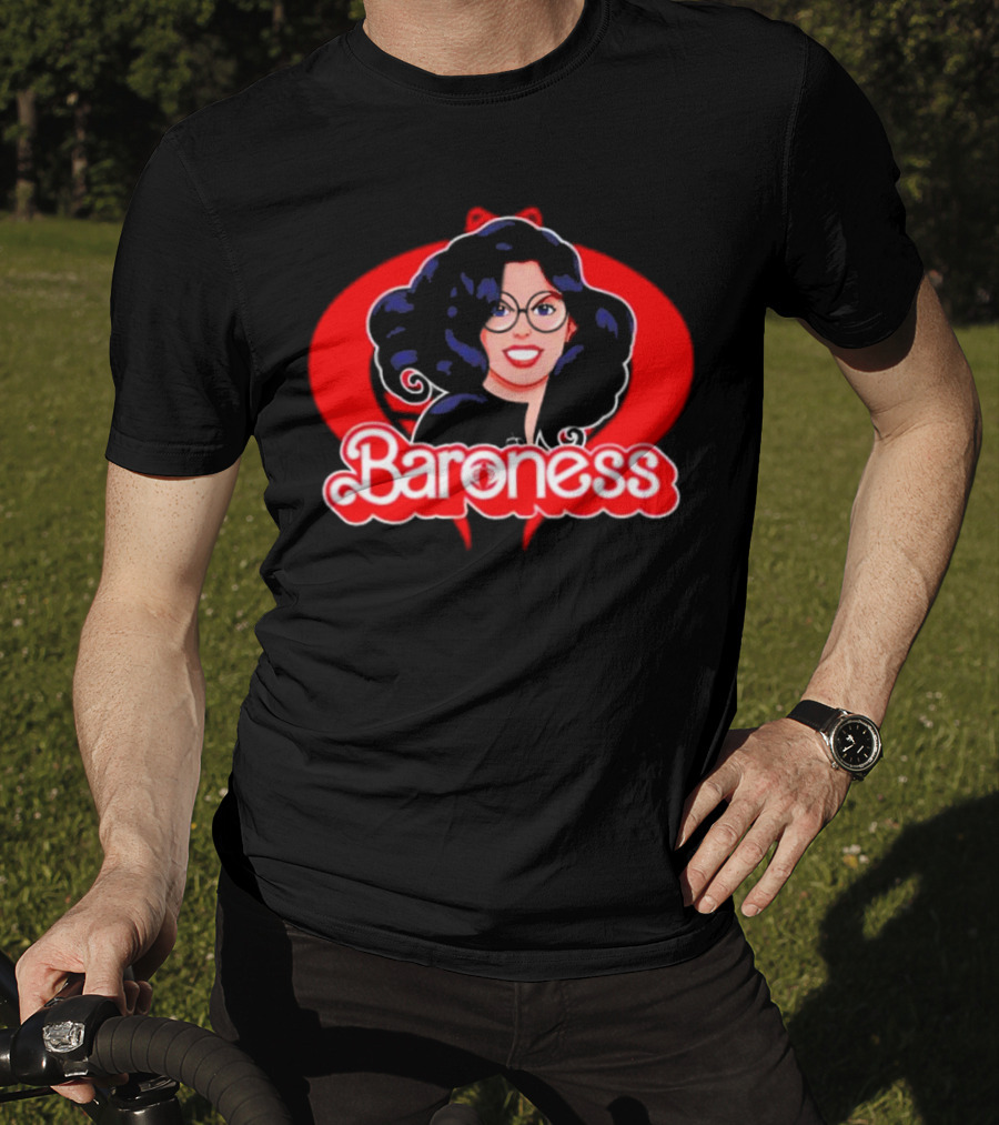 Baroness Cobra Femme Fatale Icon With Glasses T-Shirt