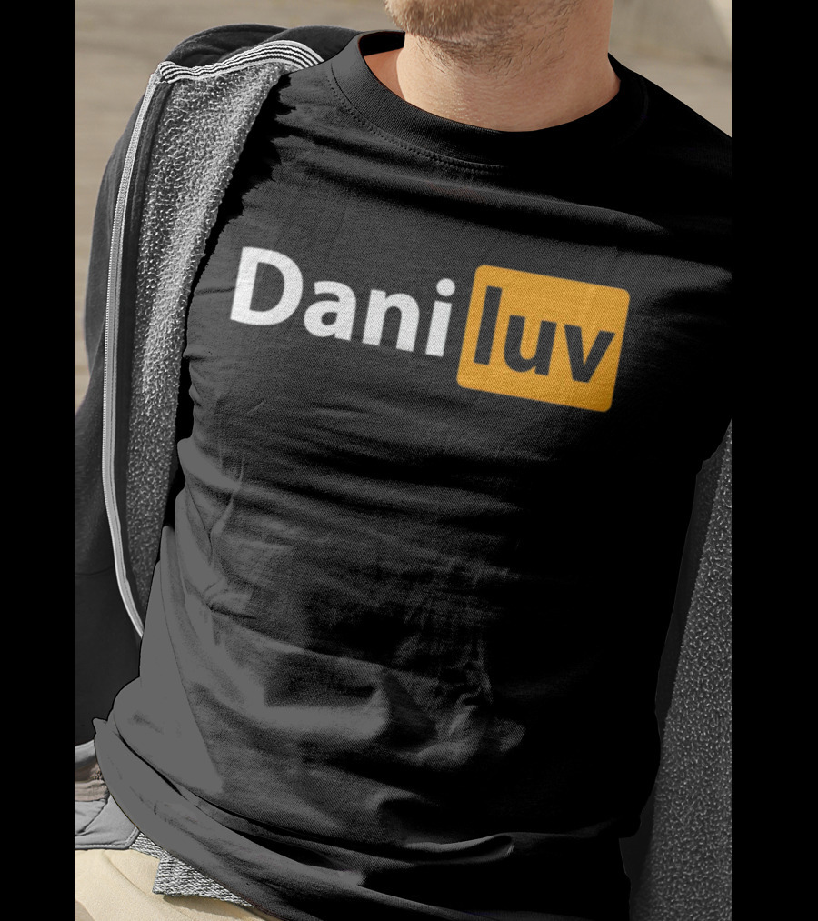 Dani Luv Black T-Shirt