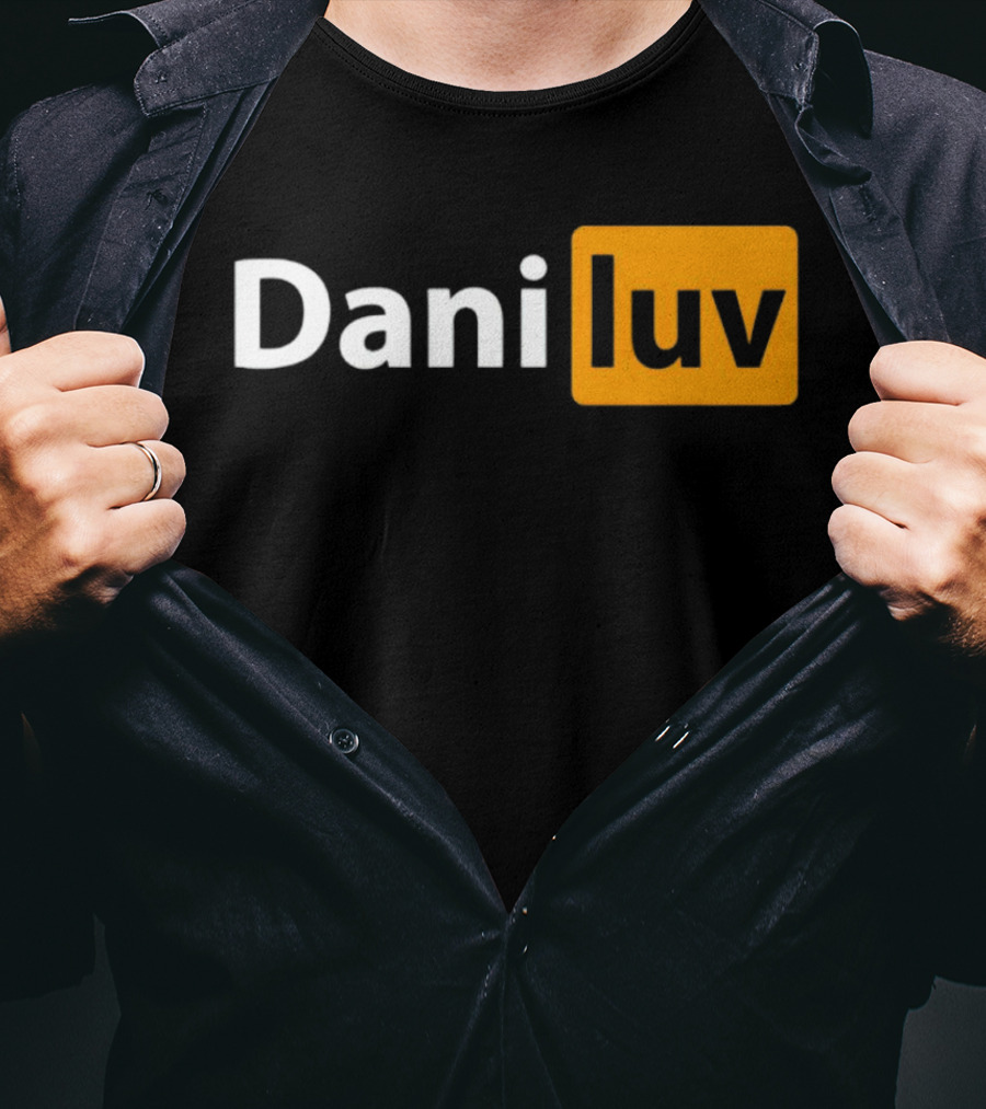 Dani Luv Black T-Shirt
