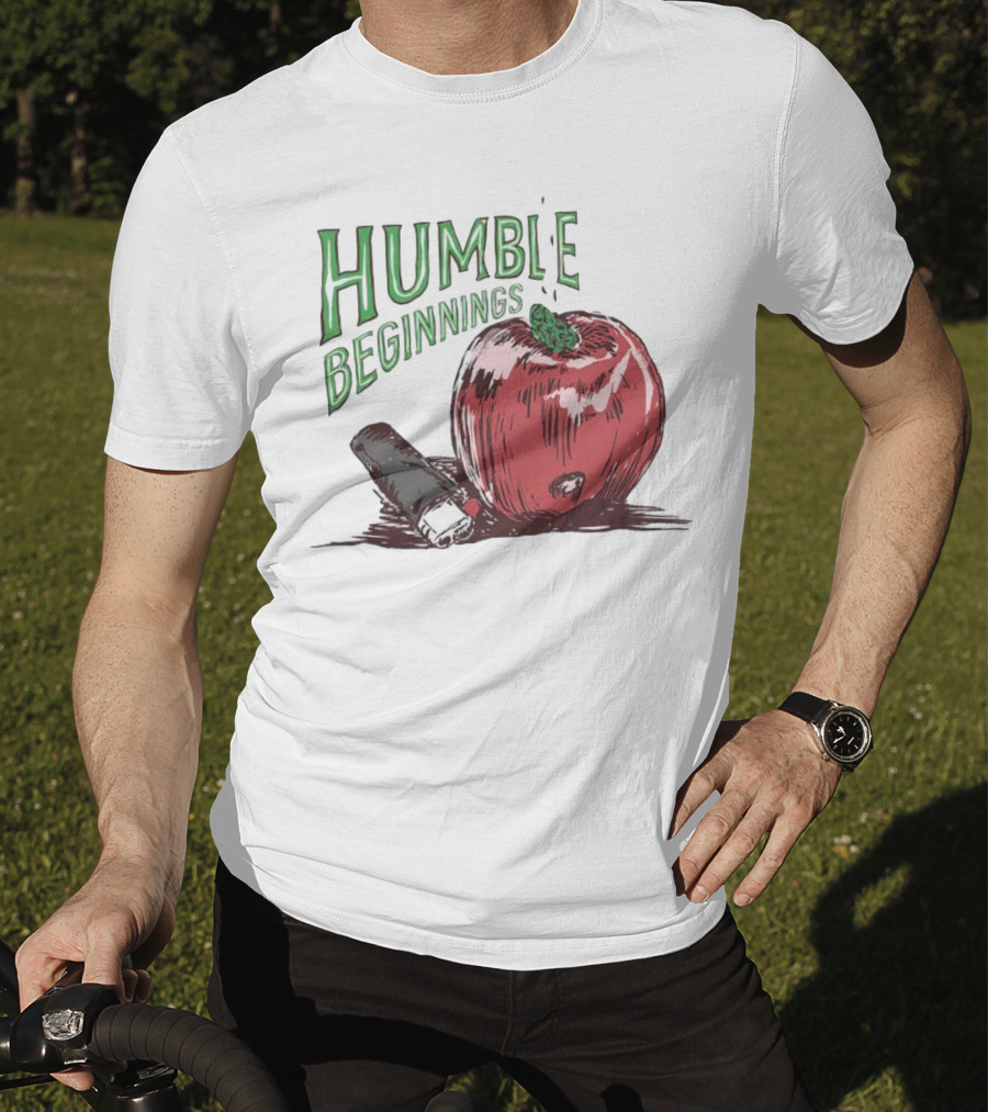 Humble Beginnings Apple With Pencil T-Shirt