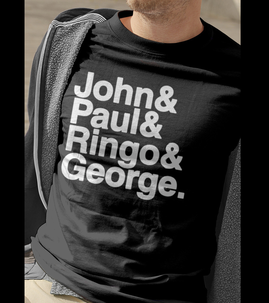 John And Paul And Ringo And George T-Shirt
