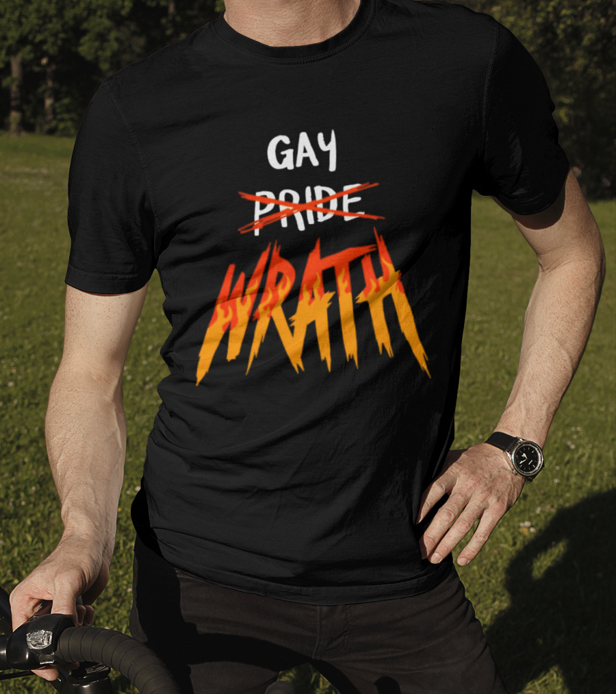 Mars Heyward Gay Pride Wrath T-Shirt