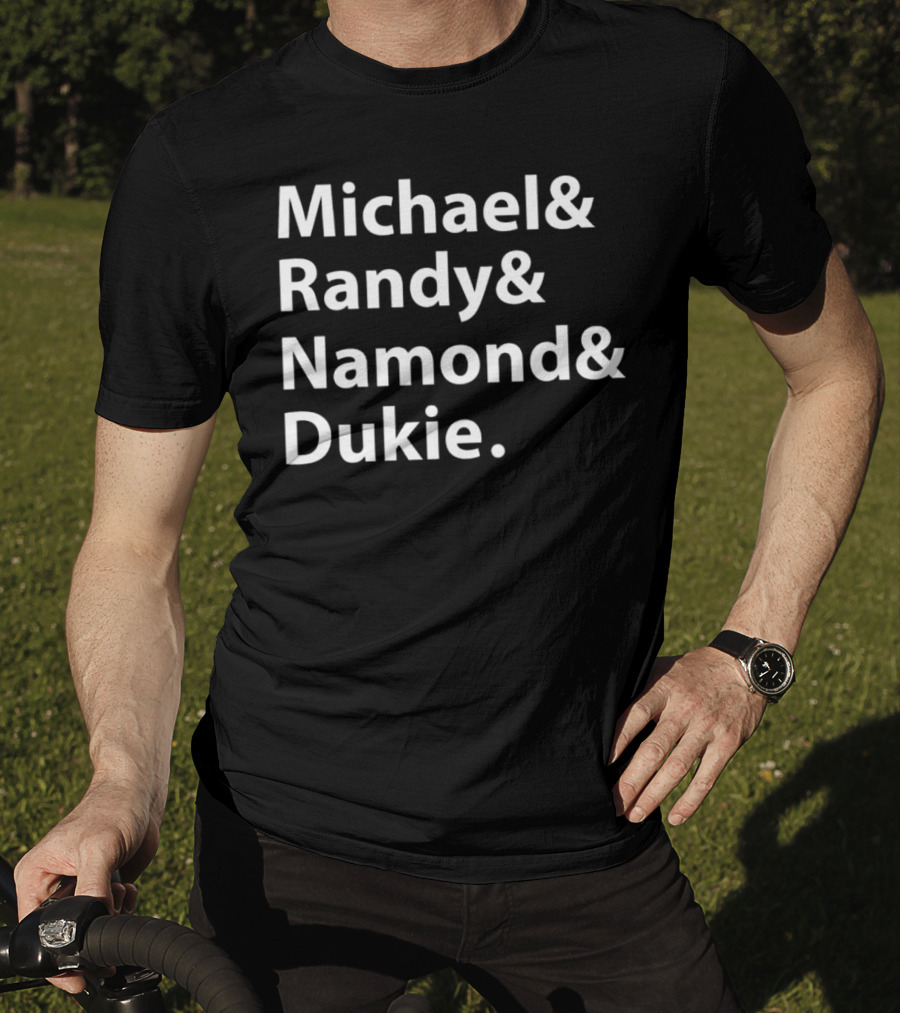 Michael Randy Namond Dukie The Wire Character List T-Shirt