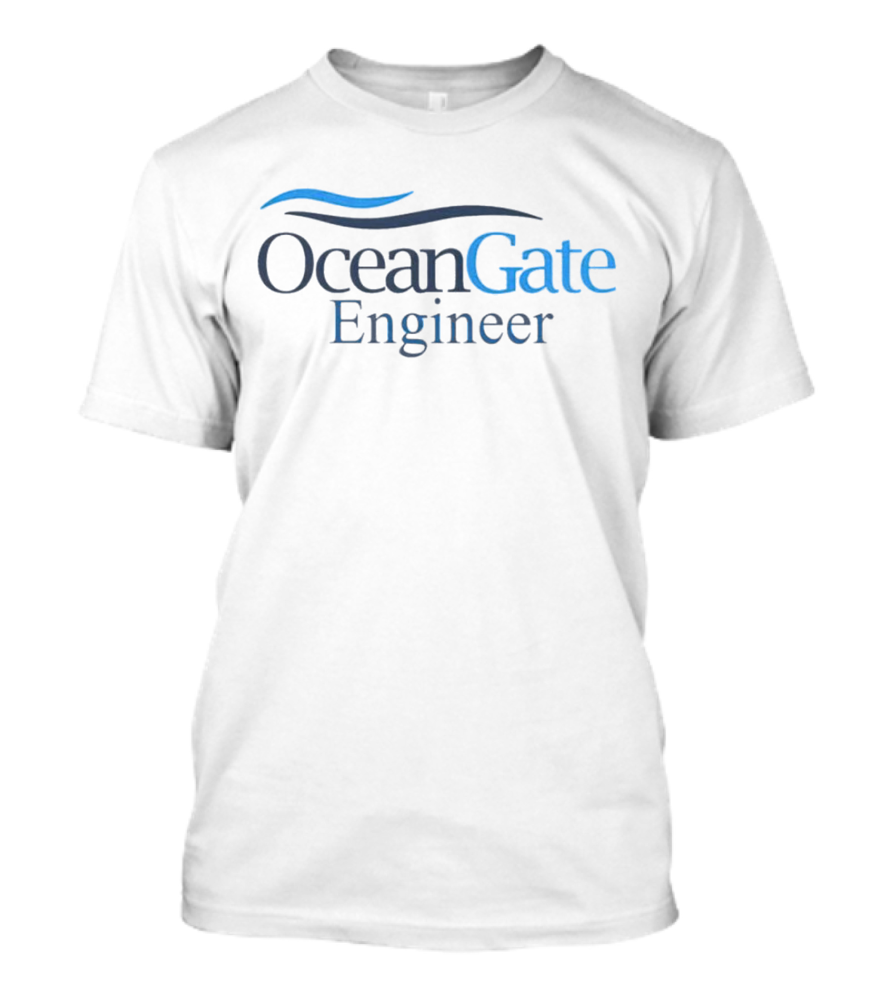 OceanGate Engineer Blue Wave Emblem T-Shirt
