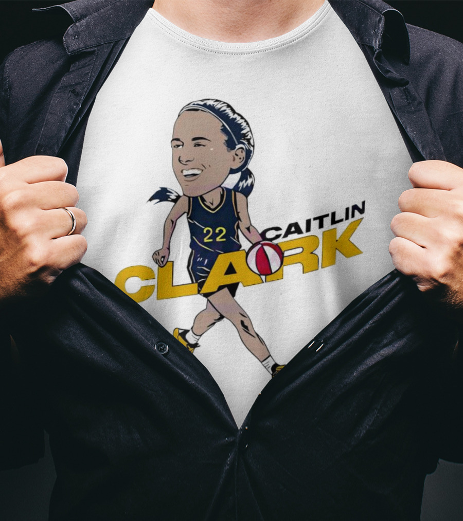Indiana Fever Caitlin Clark Basketball 22 T-Shirt