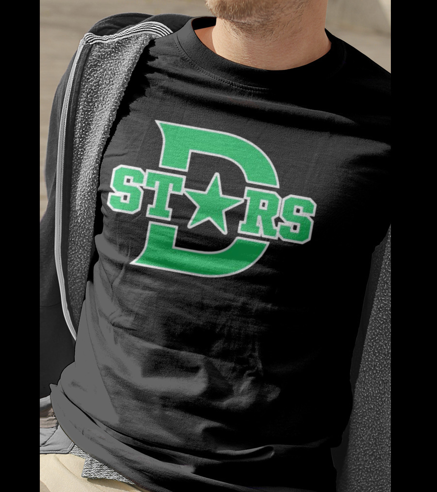 Dallas Stars NHL Hockey Team Logo ST★RS D T-Shirt
