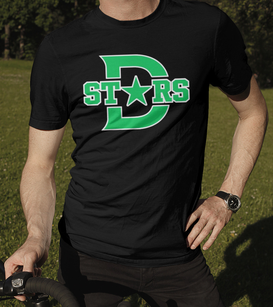 Dallas Stars NHL Hockey Team Logo ST★RS D T-Shirt