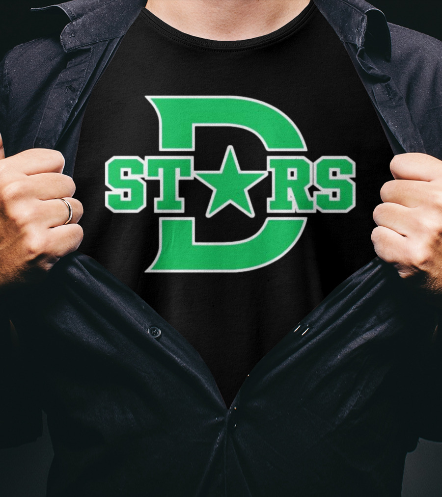 Dallas Stars NHL Hockey Team Logo ST★RS D T-Shirt