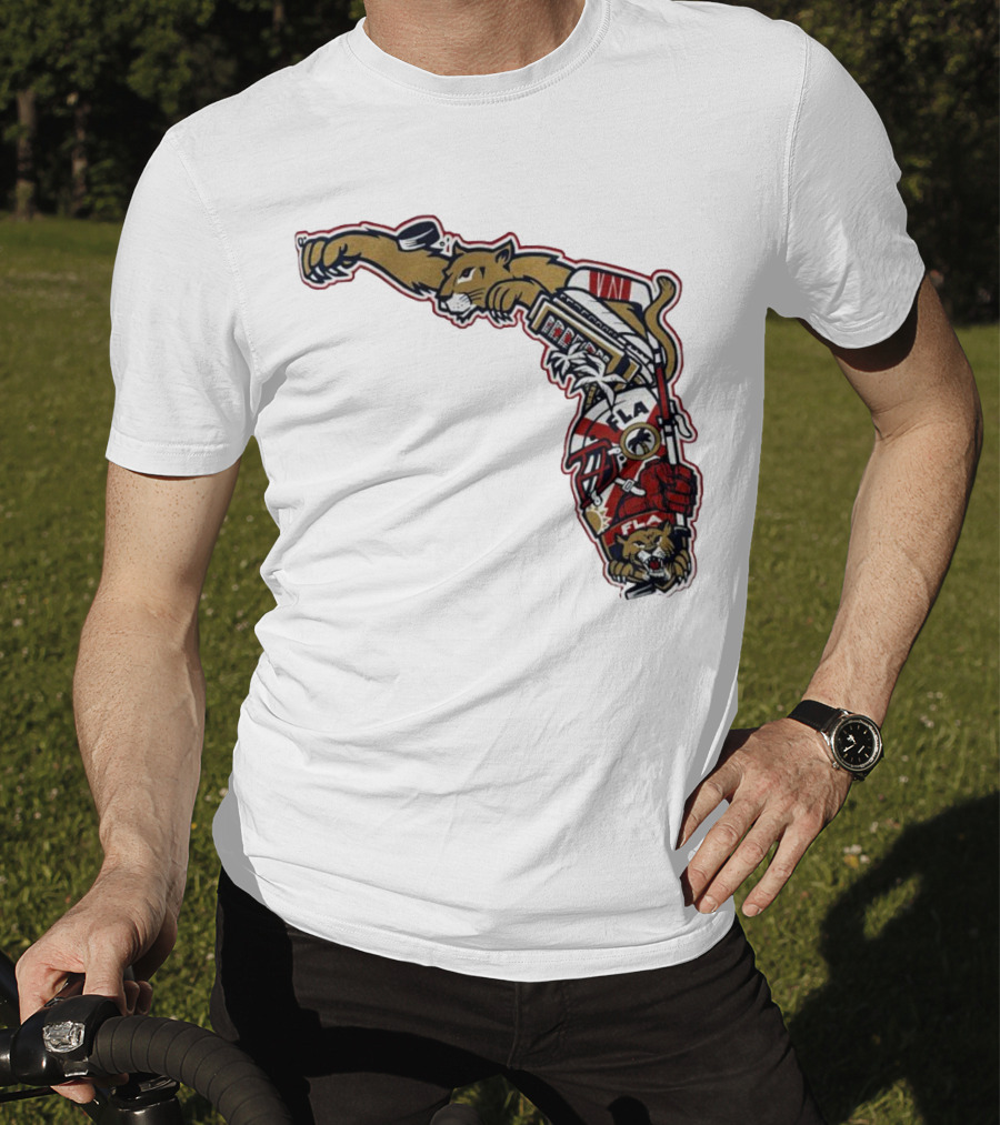 Florida Panthers Let's Hunt State Hockey T-Shirt