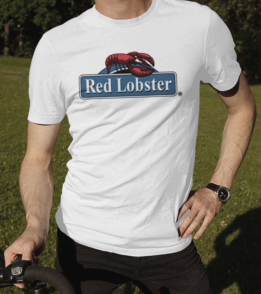 Red Lobster Seafood Restaurant Logo Emblem T-Shirt