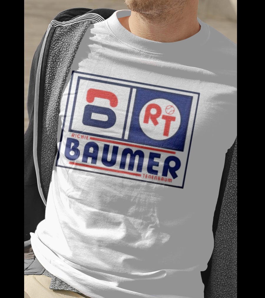Richie Baumer Tenenbaum Tennis Emblem RT T-Shirt