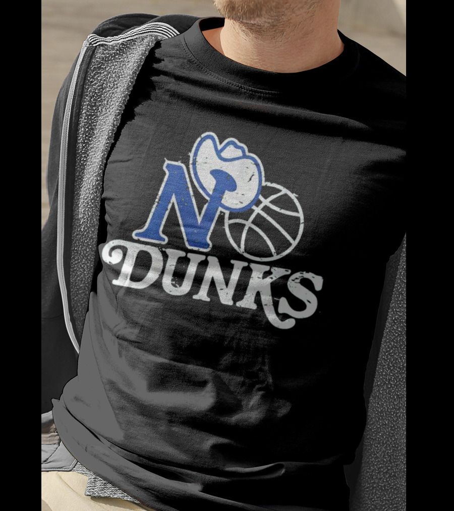 Dallas Mavericks No Dunks Cowboy Basketball T-Shirt