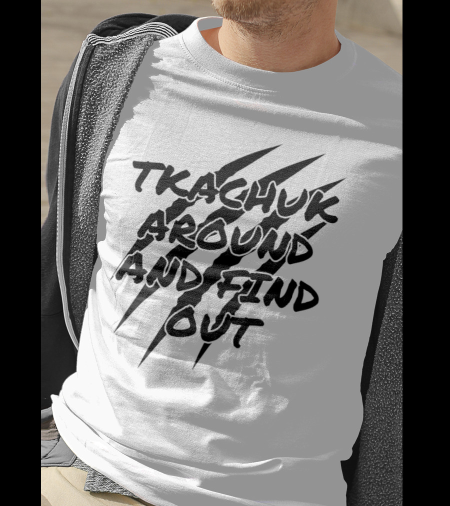 Florida Panthers Tkachuk Around And Find Out Claw Marks T-Shirt