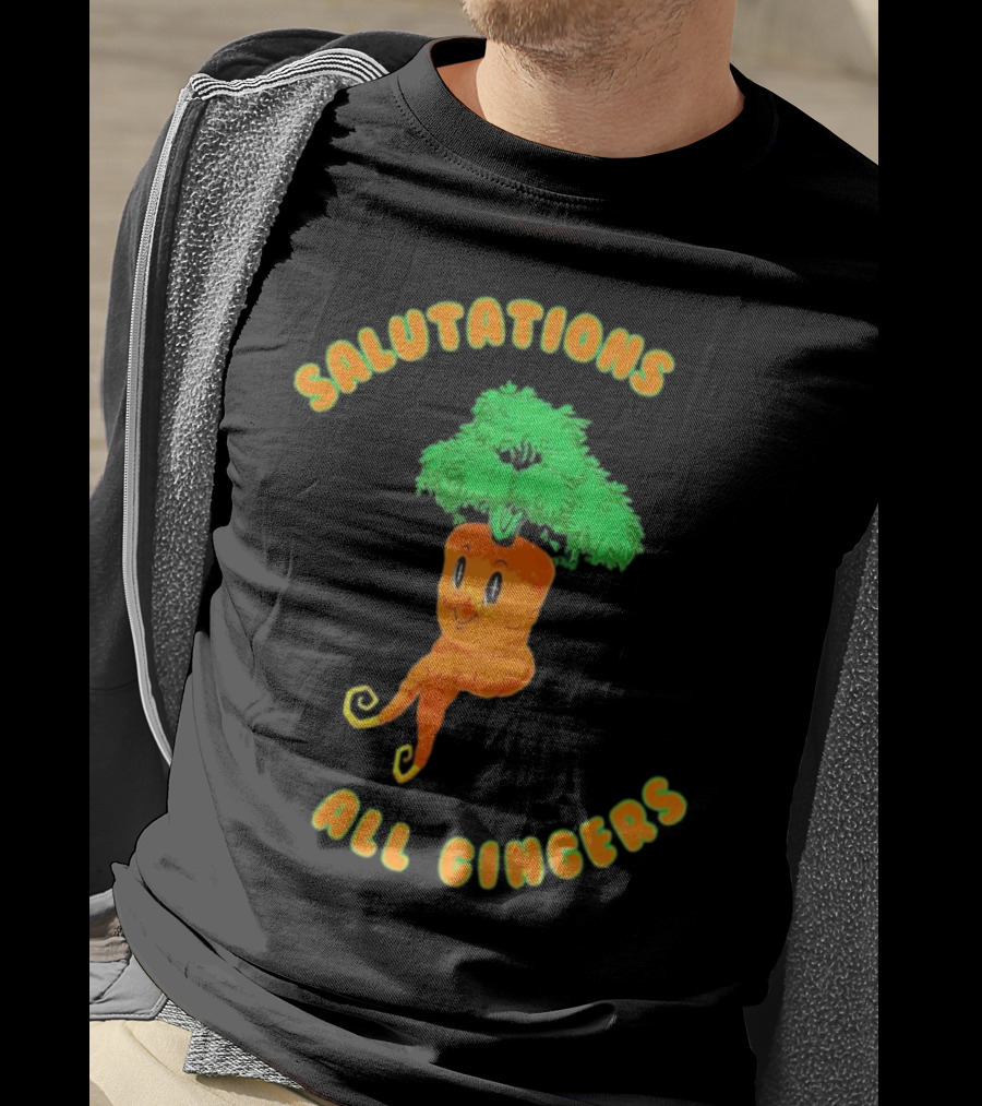 Salutations All Gingers Happy Carrot T-Shirt