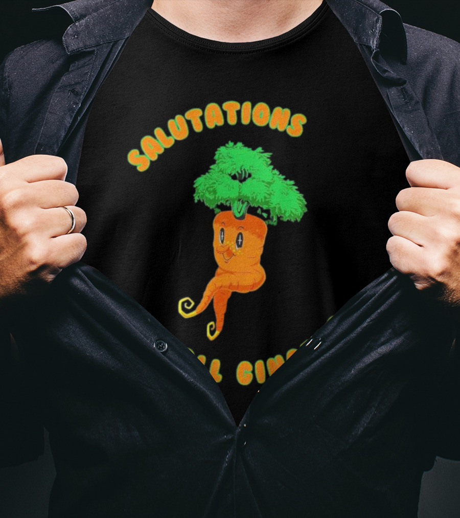 Salutations All Gingers Happy Carrot T-Shirt