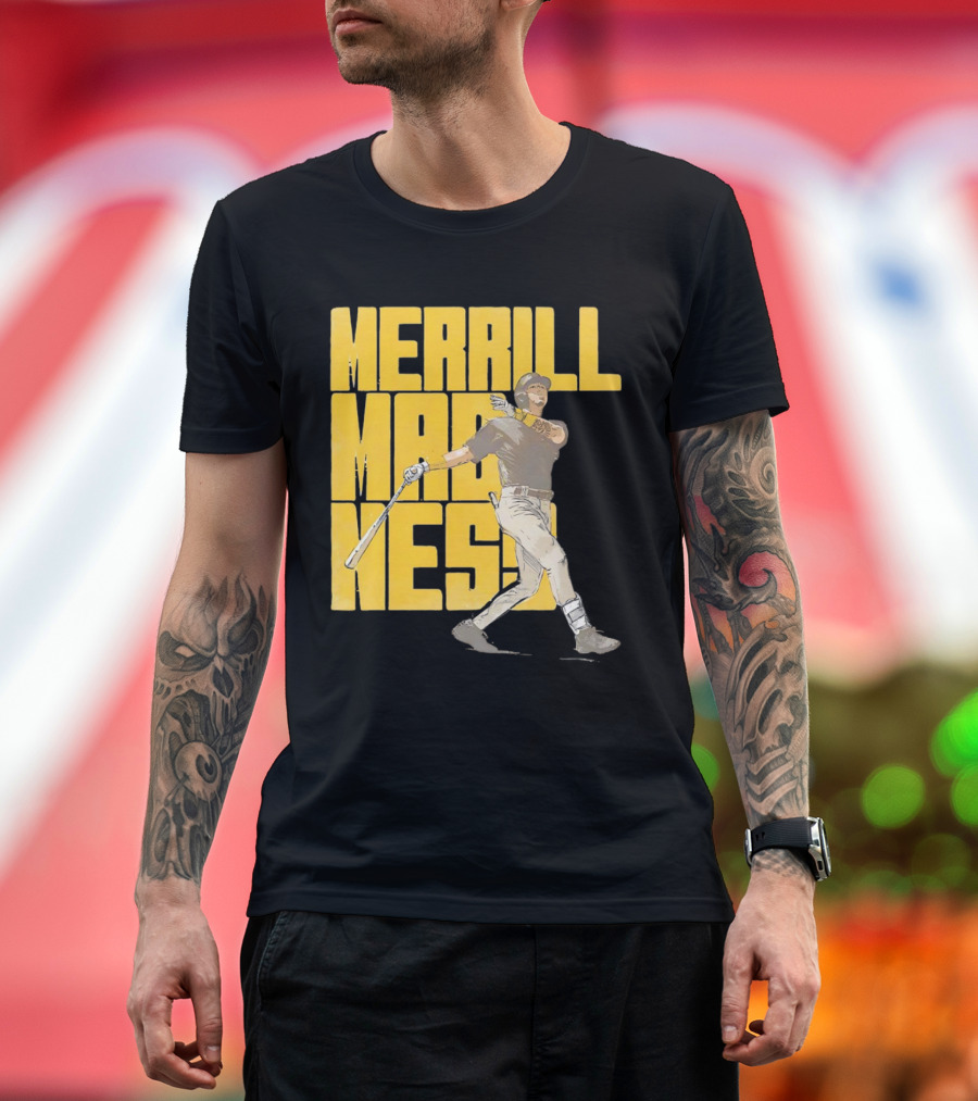 Merrill Madness San Diego Padres Baseball Jackson T-Shirt