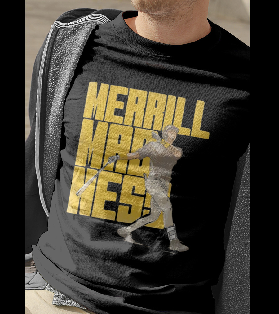 Merrill Madness San Diego Padres Baseball Jackson T-Shirt