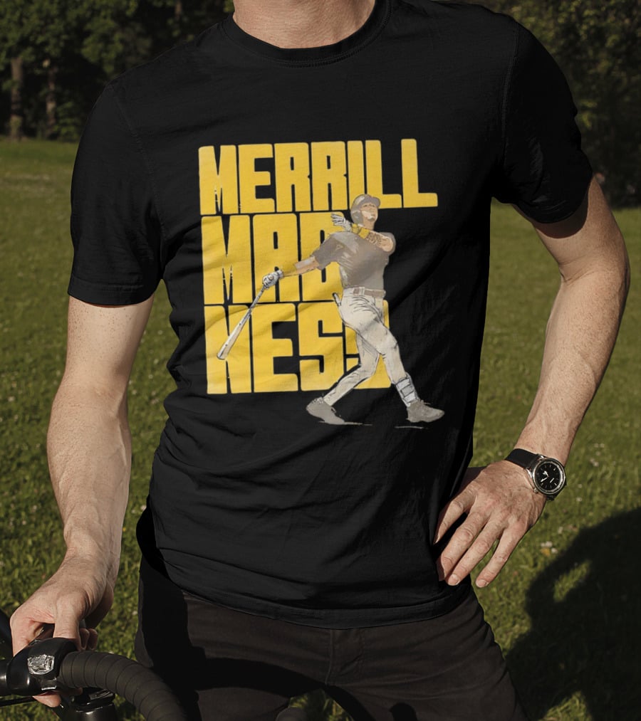 Merrill Madness San Diego Padres Baseball Jackson T-Shirt