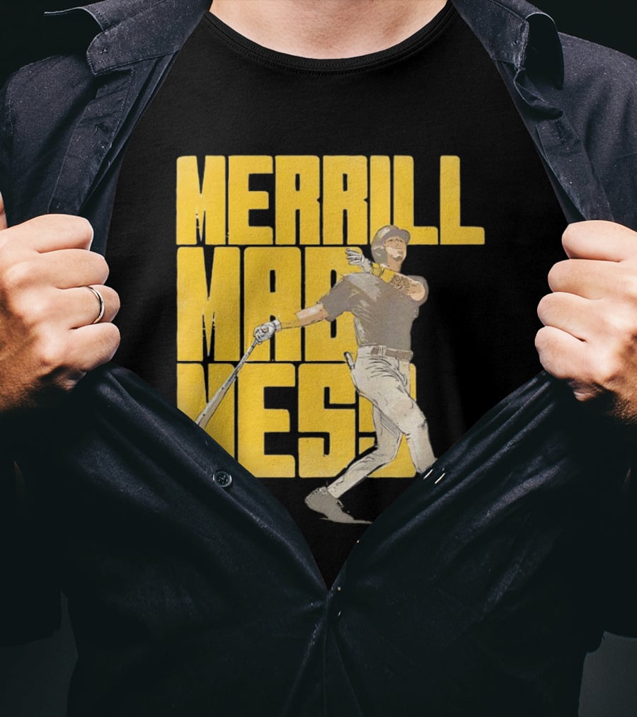 Merrill Madness San Diego Padres Baseball Jackson T-Shirt