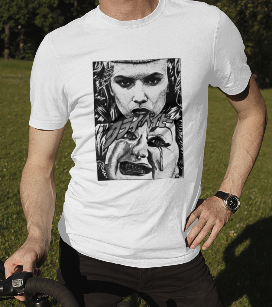 Mobshity Cry Baby John Waters Japanese Comic Style Faces T-Shirt