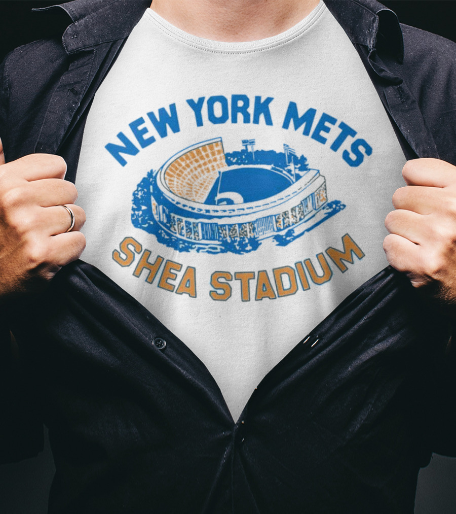 New York Mets Shea Stadium Vintage T-Shirt