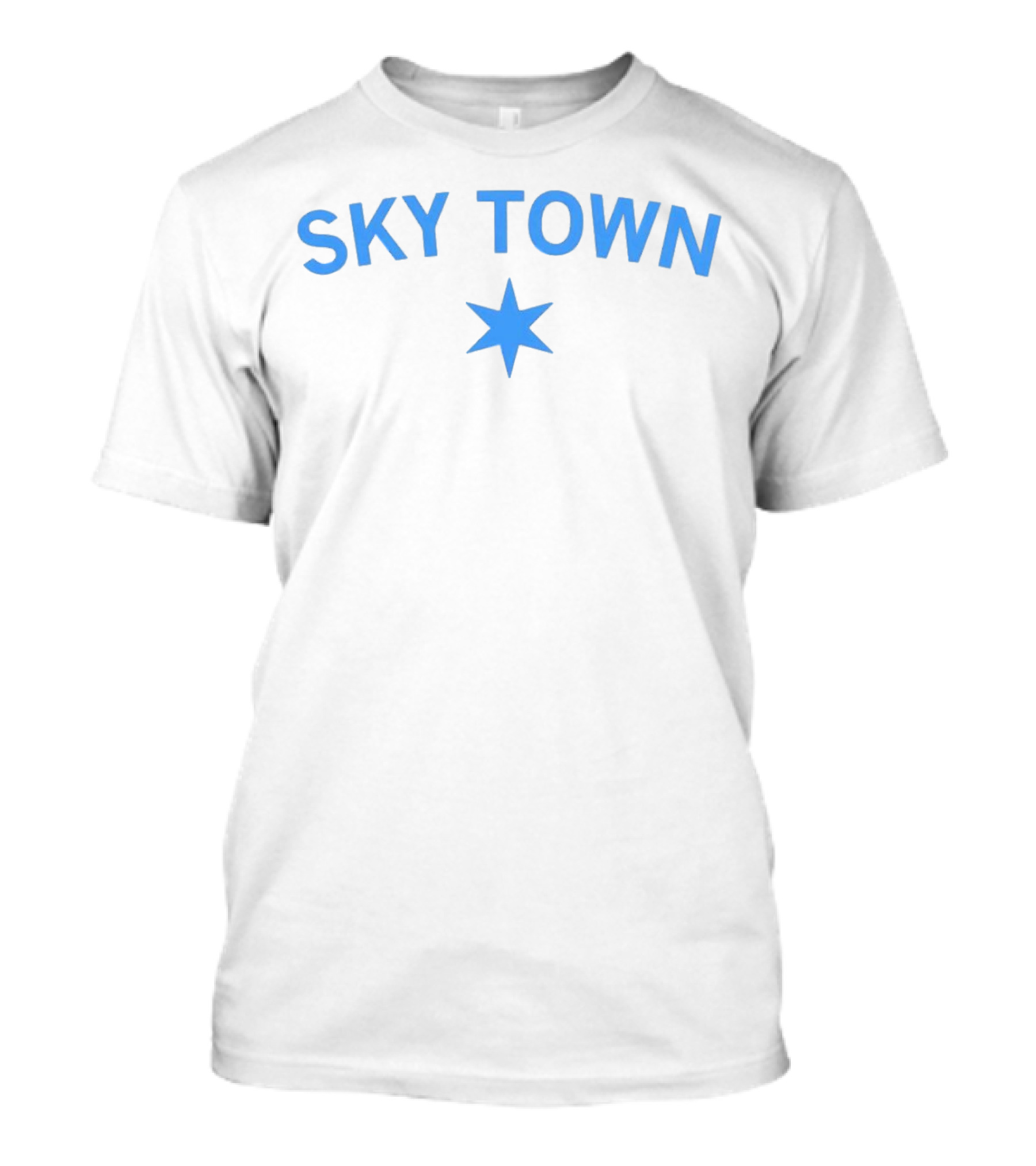SKY TOWN Blue Star T-Shirt