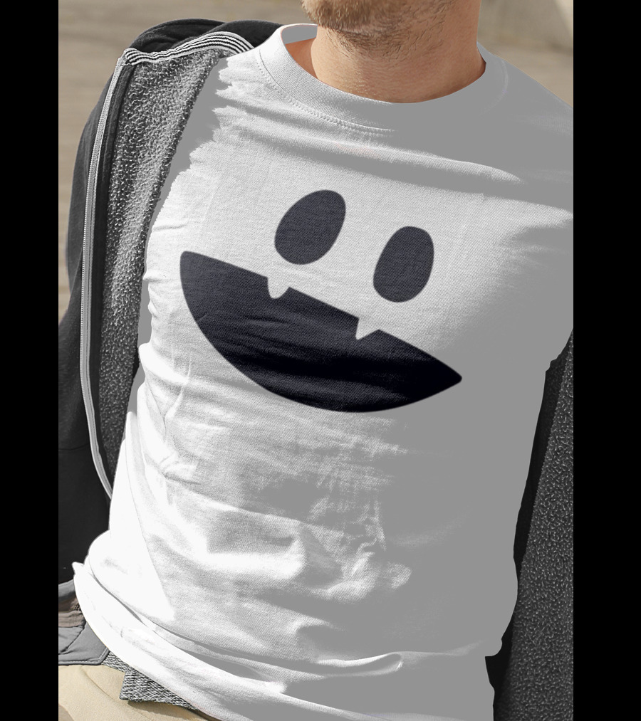 Jack Frost Persona Black Smiley Face T-Shirt