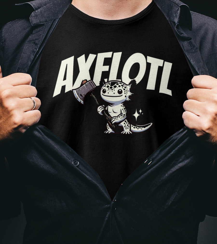 AXELOTL Ready To AXE-ell Adorable Mayhem T-Shirt