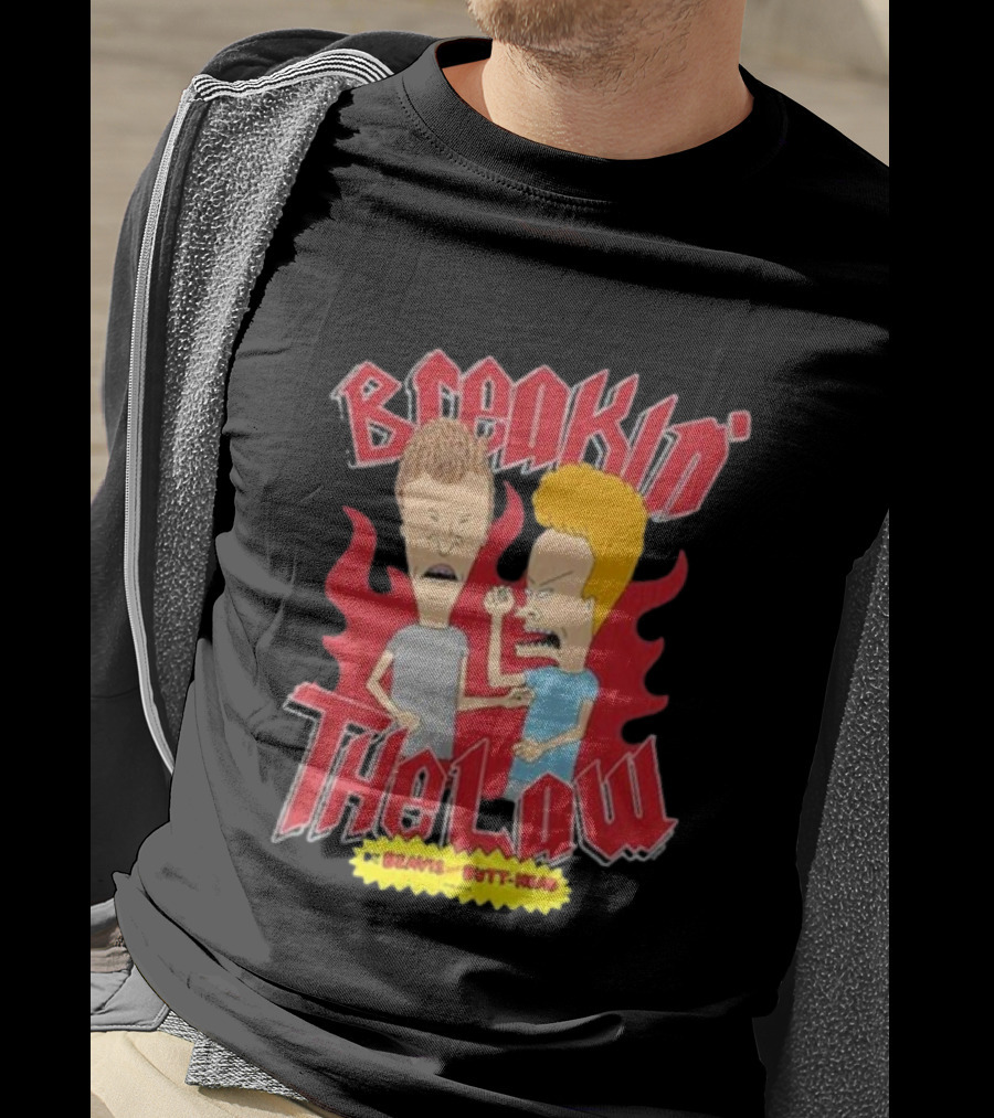 Beavis And Butt-Head Breakin The Law T-Shirt