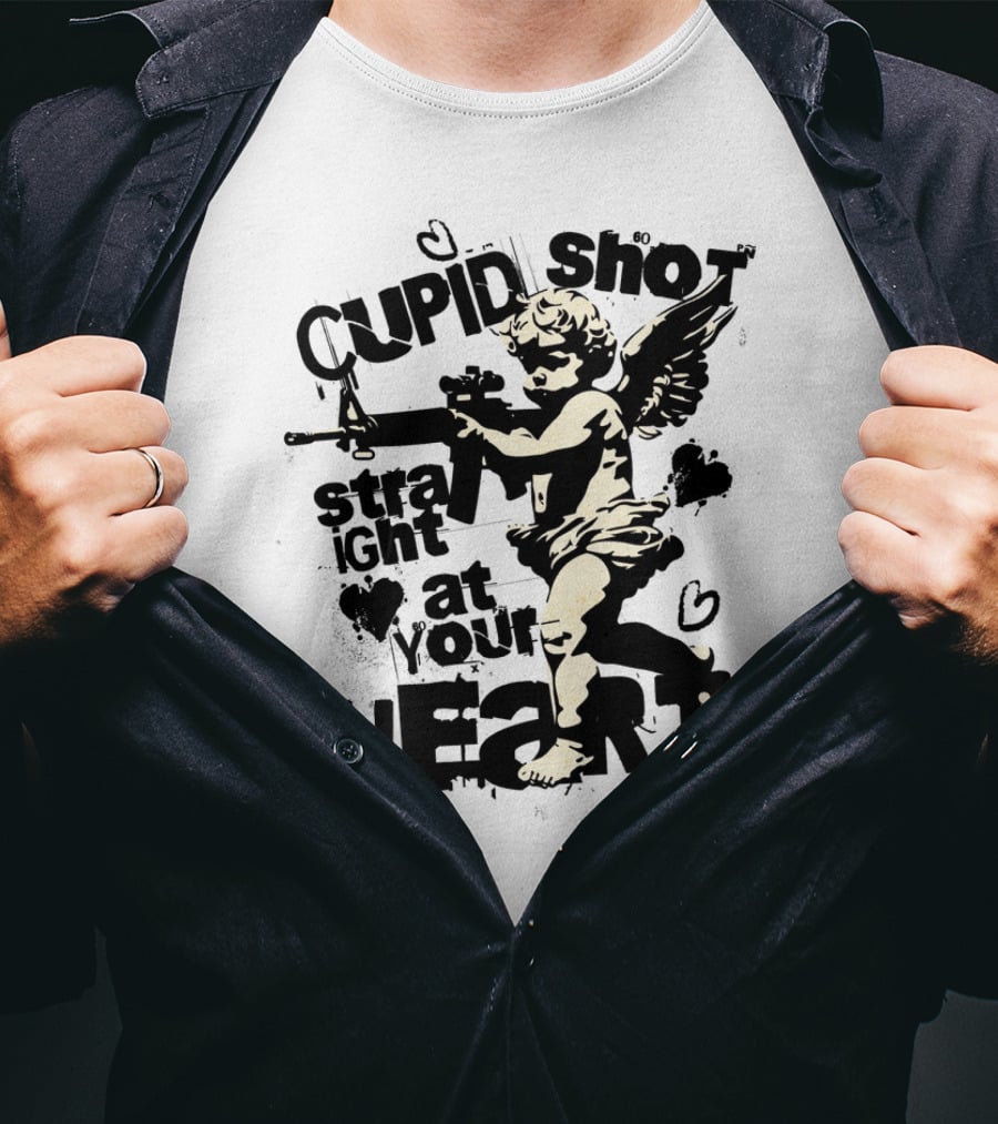 Cupid Shot Straight At Your Heart T-Shirt