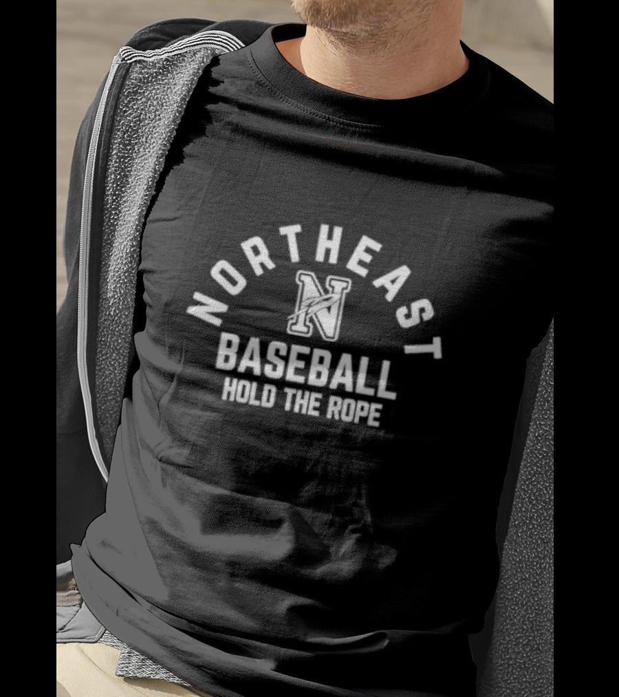 Northeast Baseball Hold The Rope N Emblem T-Shirt