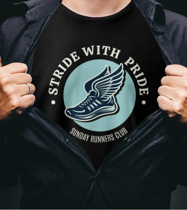 Stride With Pride Sunday Runners Club T-Shirt