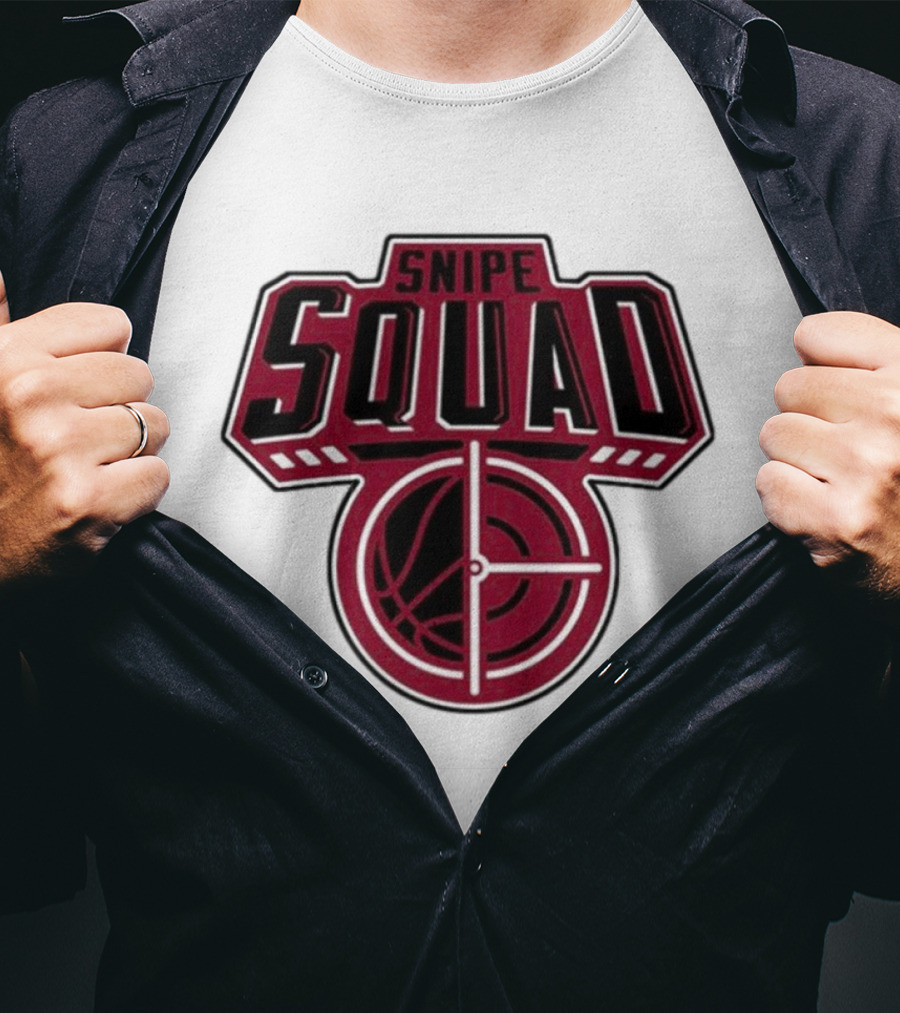 Toronto Raptors Snipe Squad Basketball Target T-Shirt