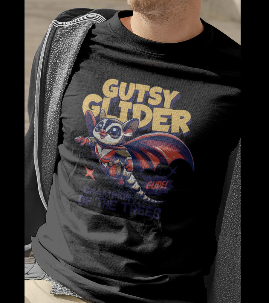 Gutsy Glider Glide Champion Of The Trees T-Shirt
