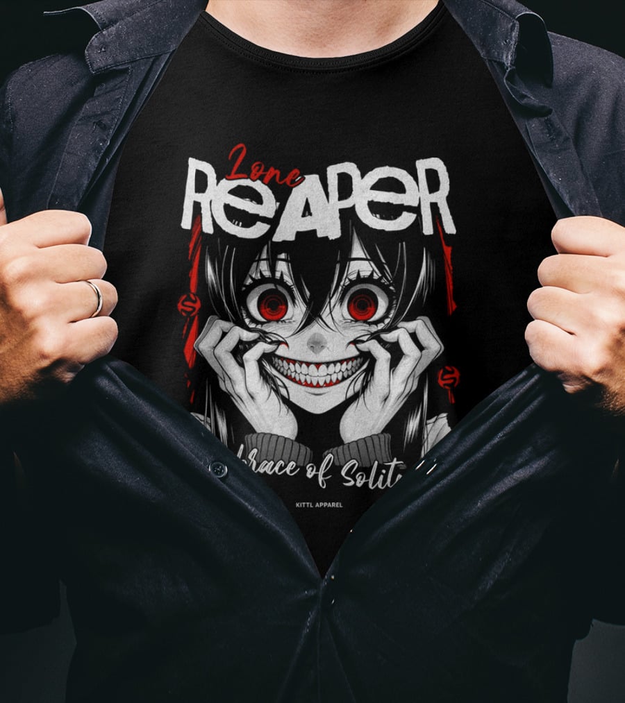 Lone Reaper Embrace Of Solitude Kittl T-Shirt