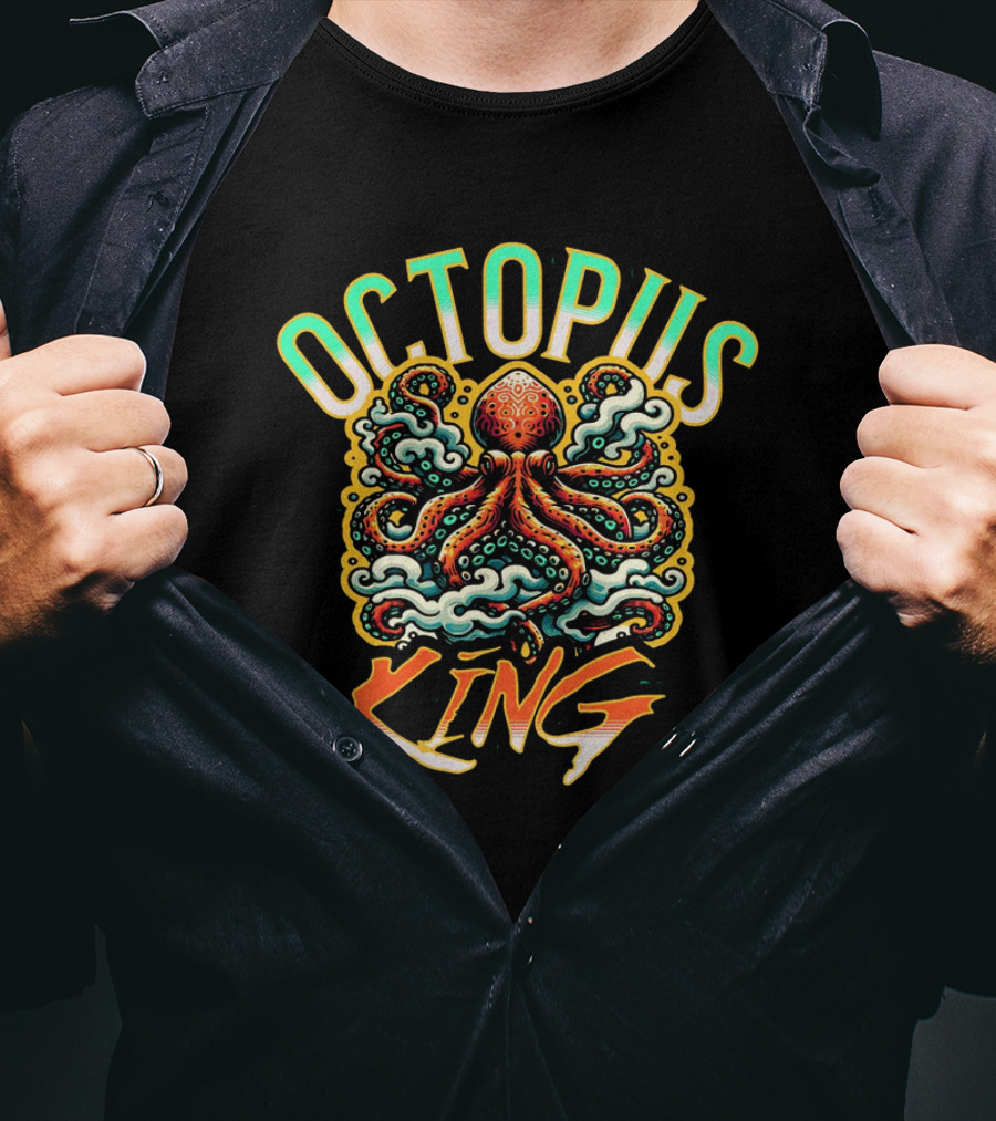 Octopus King Gaming Squad T-Shirt