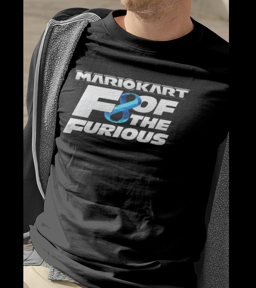 MarioKart F8 Of The Furious Crossover Racing Adventure T-Shirt
