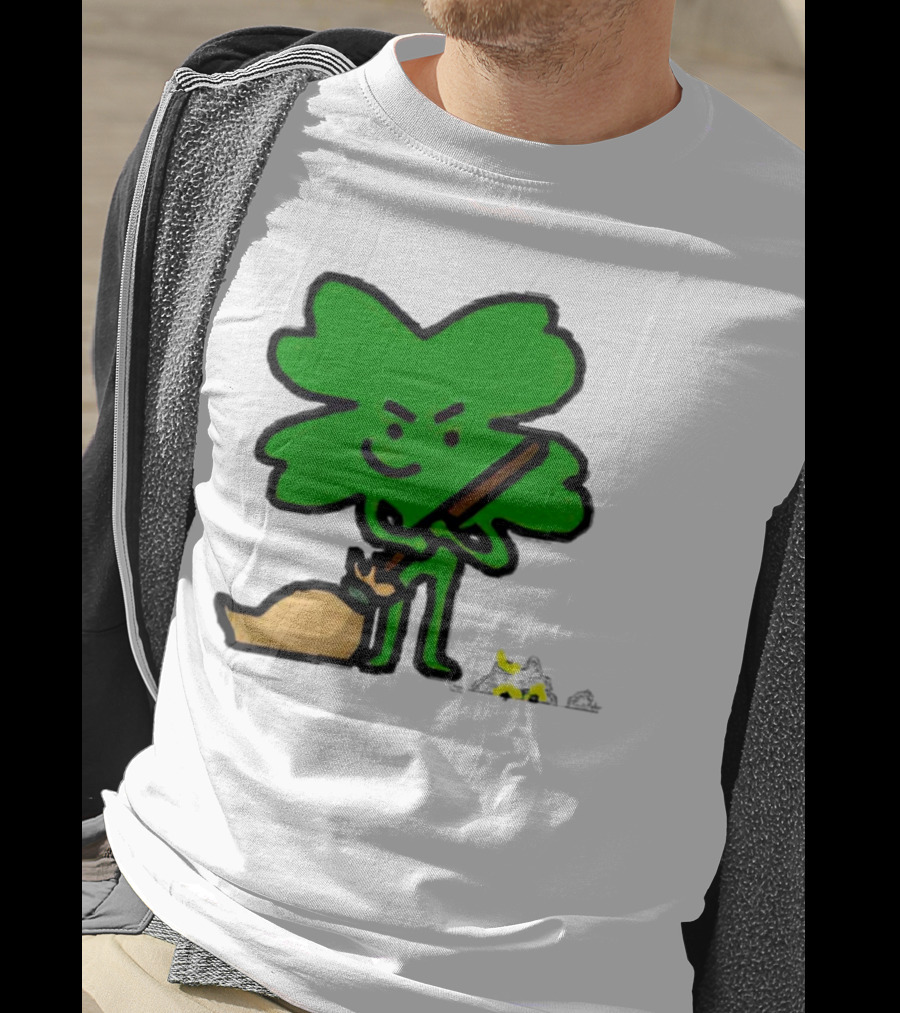 Boston Celtics Sweeping Shamrock Victory T-Shirt