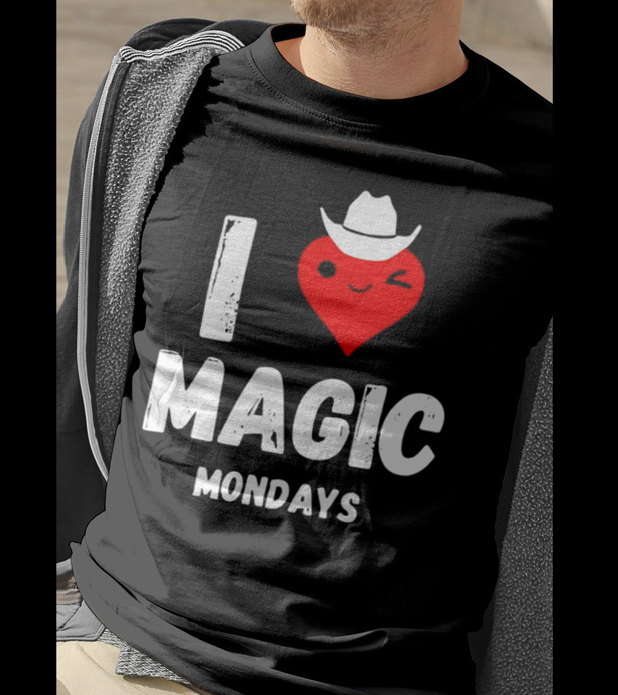 I Heart Cowboy Magic Mondays T-Shirt