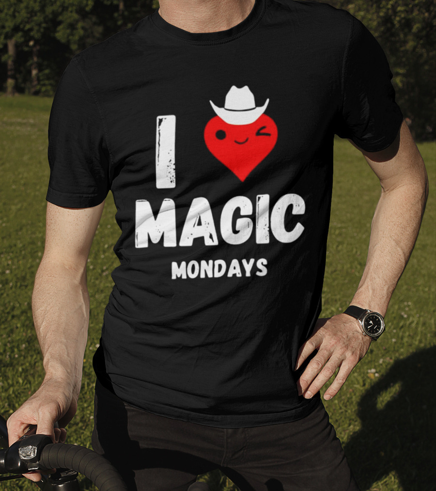 I Heart Cowboy Magic Mondays T-Shirt