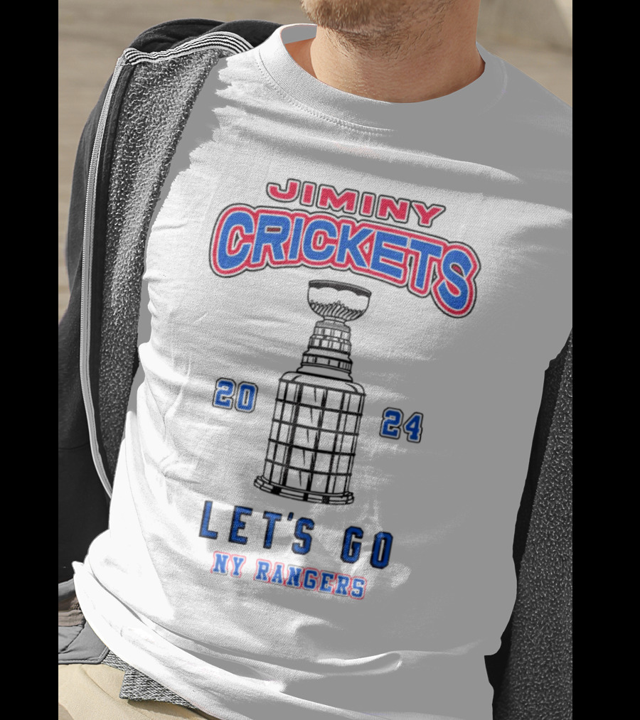 Jiminy Crickets Let's Go NY Rangers T-Shirt