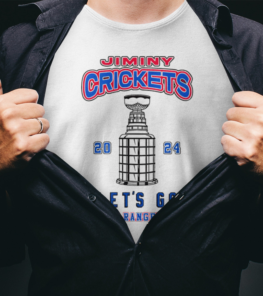 Jiminy Crickets Let's Go NY Rangers T-Shirt