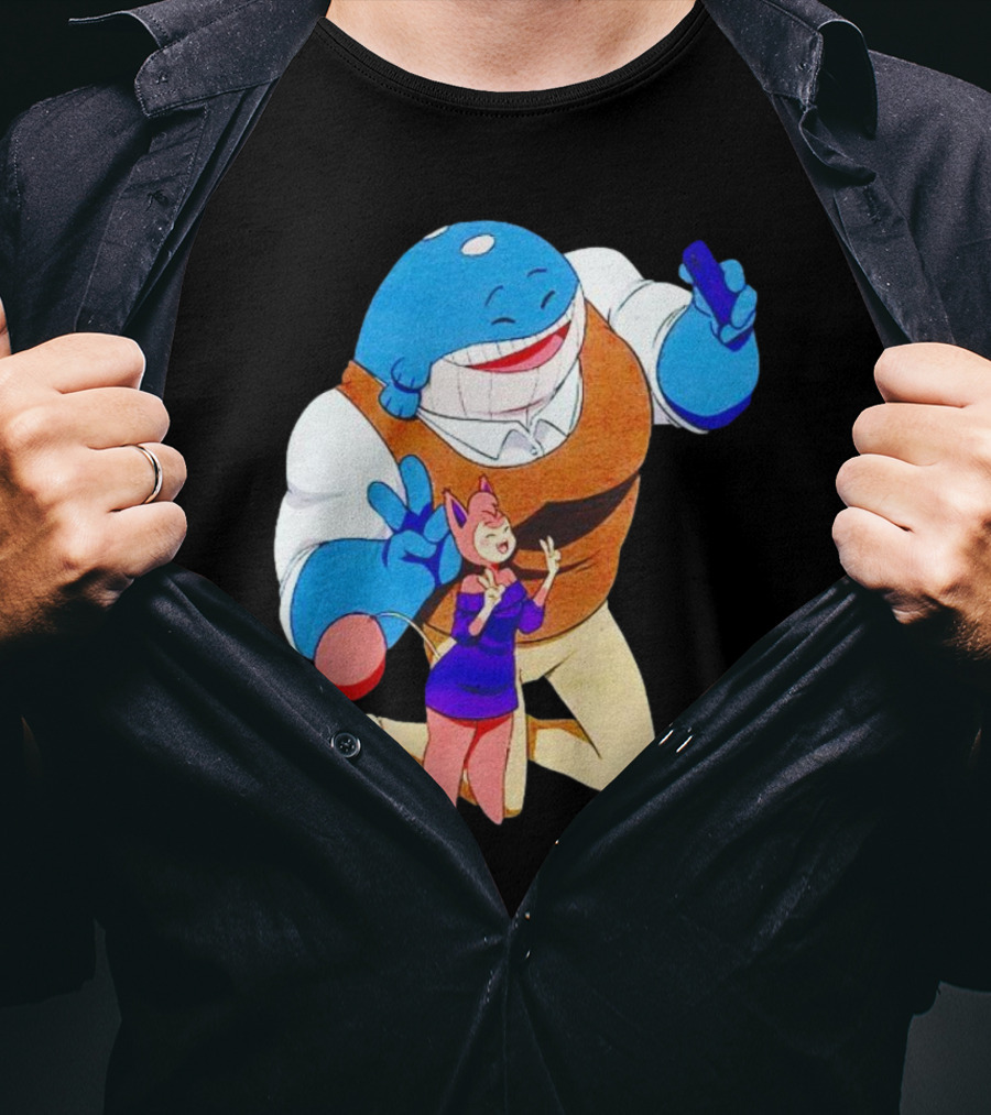 Tinder Skitty Selfie Time Pokémon Mashup T-Shirt