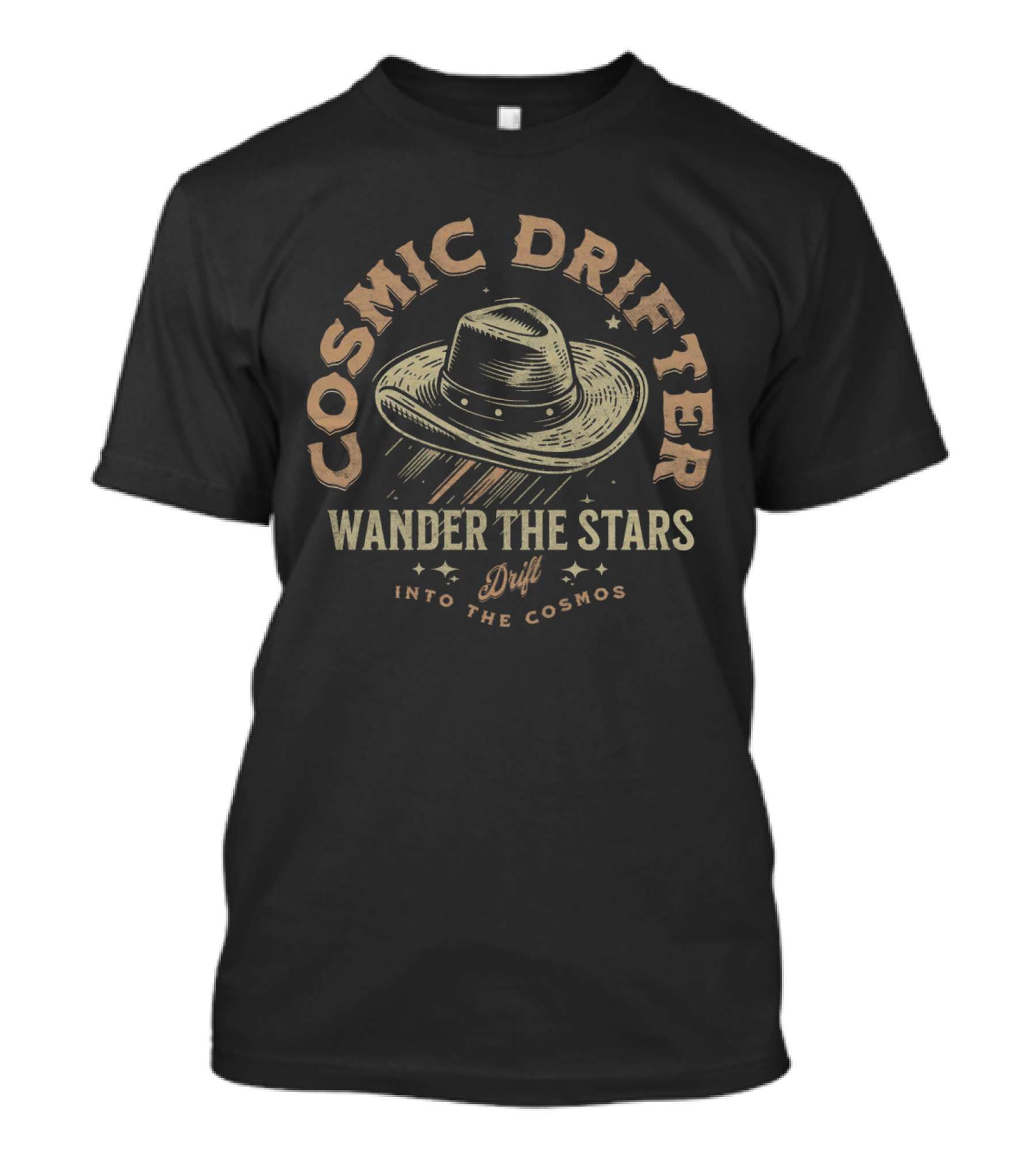 Cosmic Drifter Wander The Stars Drift Into The Cosmos T-Shirt