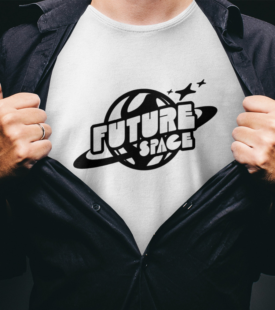 Future Space Planet Stars T-Shirt