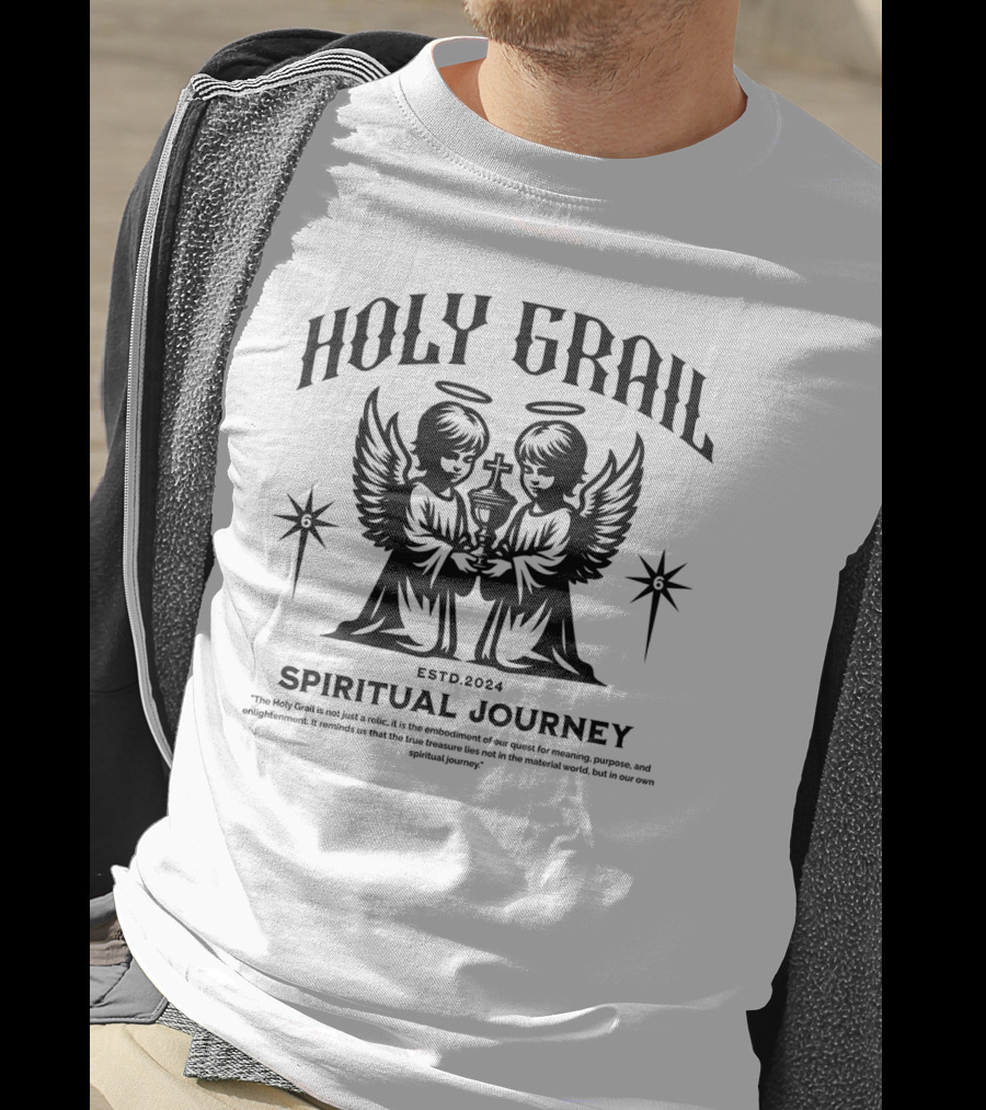 Holy Grail Spiritual Journey ESTD T-Shirt