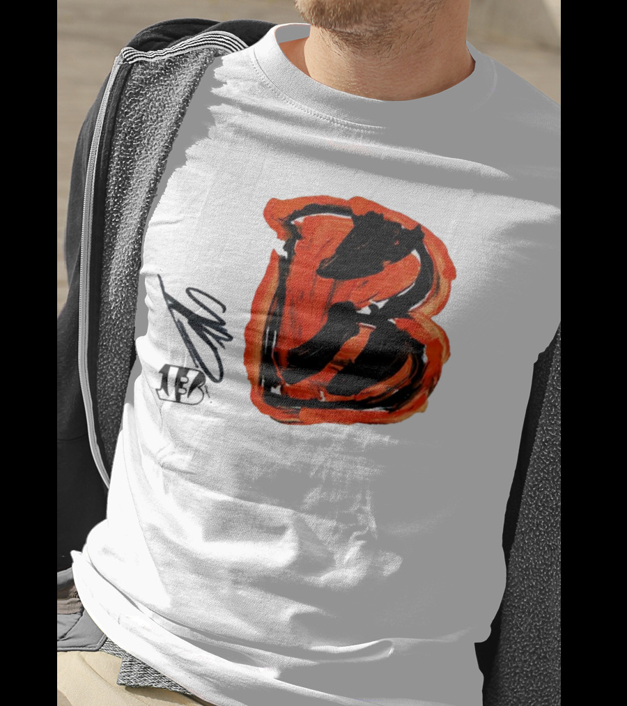 Rookies Cincinnati Bengals Bold Orange B T-Shirt