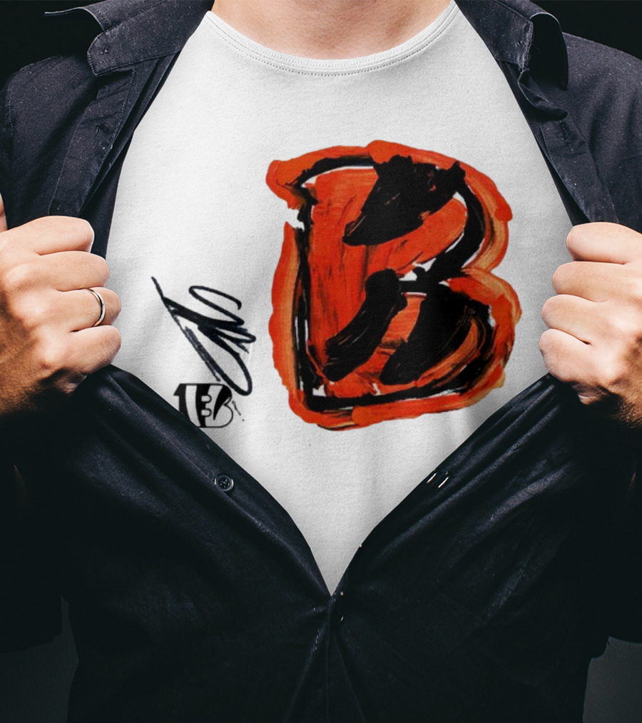 Rookies Cincinnati Bengals Bold Orange B T-Shirt